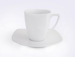 Noritake Square Tall Cup & Saucer 220ML