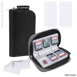 Memory Card Case - 2 Pack - Fits Up To 22X Sd Sdhc Micro Sd MINI Sd And 4X Cf - Holder With 22