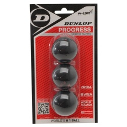 Dunlop Progress Blister Pack 3 Ball