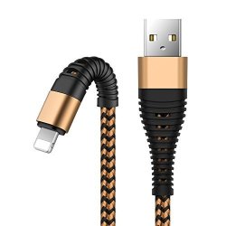 Phone Charger Cable 9FT Portable Flexible Tangle-free Braided USB Cable Data Sync Cord Compatible Iphone 8 IPHONE 8 PLUS 7 7PLUS 6S PLUS 6S 6 5 IPAD Mini ipod