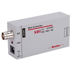 Mirabox 1080P MINI 3G Sdi To HDMI Converter With Audio For HD Camera Sdi To HDMI Video Converter MINI Box Support SDI 3G HD Sdi Signal