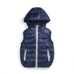 Warm Children Vests - Blue 4T