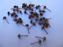 Studs With Loops Copper 30PC-CHEAP Courier