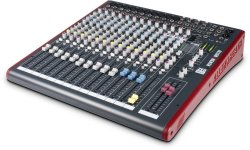 Allen & Heath ZED-16FX Zed Series 16 Channel USB Mixer For Live And Studio Recording With Effects Blue
