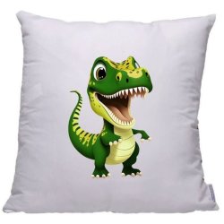 Dinosaur Printed Pillow