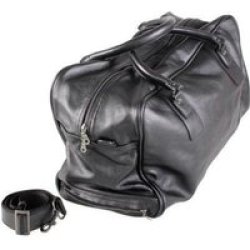 King Kong Leather Travel Bag Black