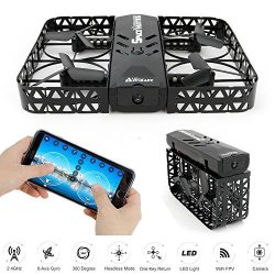 UToghter JX815-8 Rc Quadcopter Wifi Foldable Drone With 0.3MP HD Fpv Camera 2.4GHZ 4CH 6-AXIS Gyro Headless Mode Height Hold Easy Fly Steady