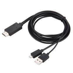Micro USB To HDMI Male Hdtv Mhl Adapter Cable For Samsung Galaxy S6 Siii I9300 Note II N...