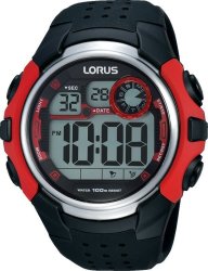 LORUS 100M Sports Digital Mens Watch R2393KX9