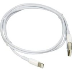 Usb-a To Lightning Charge And Sync Cable For Apple Iphone 5 And Iphone 6 1M White