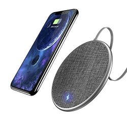 Iphone X Wireless Charger Auckly 7.5W Wireless Charger For Iphone 8 8 Plus x 10W Fast Wireless Charging For Samsung Galaxy NOTE8 5 S8 S9 S9 PIUS S8 PLUS S7 S7EDGE S6 S6 Edge LG