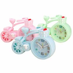 Fmissyao Alarm Clock Bike Alarm Clock Home Decor Clock Best Gift For Your Kids Blue