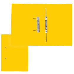 - Accessible Spring Clip File - Pastel Yellow X 2