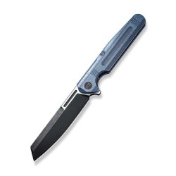 We Knife Rever Blue Titanium Handle- 16020-4