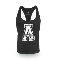 Athletico Medium A-Logo Cutback Vest in Black & White