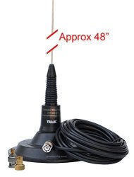Big Base Long Range Magnetic Truck Mount Antenna With Quick Connects For Garmin Alpha Astro