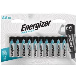 Energizer 1.5V Max Plus Alkaline Aa Battery Card 10