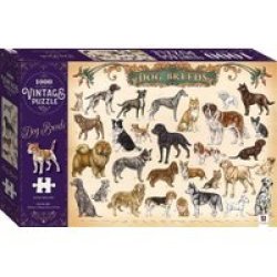 Vintage Puzzle: Dog Breeds - 1000 Piece Jigsaw