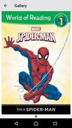 Spiderman Level 1 Hardcover Book