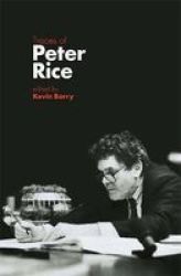 Traces Of Peter Rice Paperback