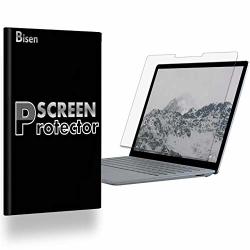 4-PACK Bisen Fit For Microsoft Surface Laptop 3 2019 Screen Protector HD Clear Anti-scratch Anti-bubble Lifetime Protection
