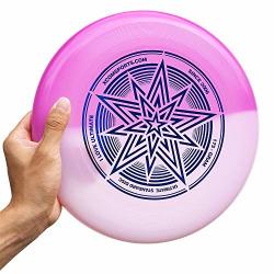Ultimate Disc Frisbee 175 Gram Equipment Flying Disc Uv Color-changing Ultimate Throw Toss Catch Sport Disc Game 175G Pro Model 1 Pack