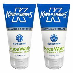 King Of Shaves Refreshing Face Wash 2 X 5 Fl Oz - Twin Pack