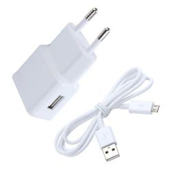 Samsung And Other Smartphone Charger Micro USB Cable And Wall Adapter