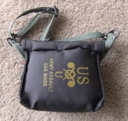 Dragon - 1 6th Scale - Ww2 Us Troops Gas Mask Bag - Loose