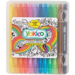 Scented Twist Wax Crayon 12 Pack
