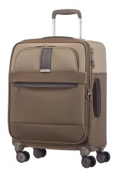 Samsonite Streamlife 55cm Expandable Travel Suitcase Walnut dark Brown
