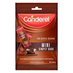 Canderel MINI Dark Chocolates 15 Pack