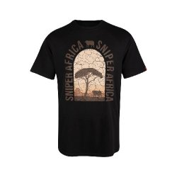 Sniper Africa Sunset T-Shirt Black
