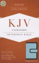 Ultrathin Reference Bible-kjv-magnetic Flap leather Fine Binding