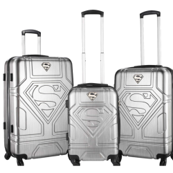 TRAVELWIZE Superman Series Luggage - Small - Silver