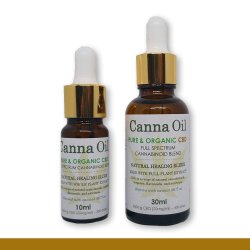 Canna Oil - Pure & Organic Cbd - 30ML 600MG