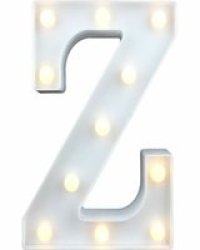 LED Letter Light Z