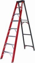 FGS10 Industrial Fibreglass A-frame Step Ladder 3.0M 10 Steps