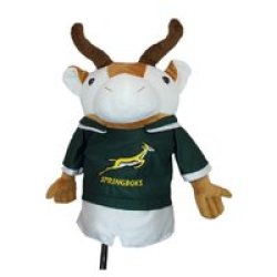 Golf Driver Cover- Rugby - Springbok
