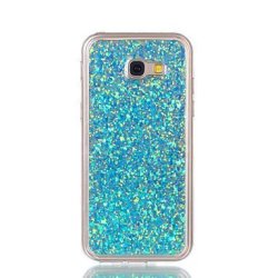 For Samsung Galaxy A3 2017 Case Cover Shockproof Back Cover Case Glitter Shine Soft Acrylic For Samsung Galaxy A5 2017 A7 2017 Color : Blue Compatible Models : Galaxy A5 2017