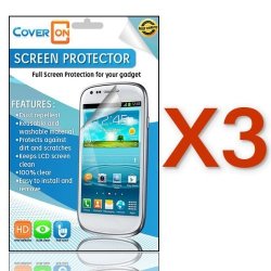 Coveron 3 Pack Clear Anti-glare Lcd Screen Protector Shield For Nokia Lumia 925 WCJ183