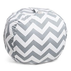 Smart Additions Bean Bag Chair - Bean Bag For Stuffed Animal Storage Stuff And Sit Bean Bag Cover For Kids Toy Storage Bean Bag