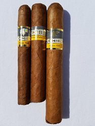 Pinar Del Rio Cohibas Collection Of 3 Authentic Cuban Cigars. Puros Habanos Cubanos Cohiba Siglo Vi Robustos & Siglo Ii. Cigar To Smoke And Buy From Cuba