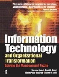 Information Technology And Organizational Transformation Hardcover