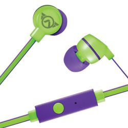 Amplify Sport Quick Series Earbuds With MIC - Green purple