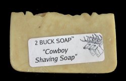 Imported 2 Buck Cowboy Shaving Soap Bar 4OZ