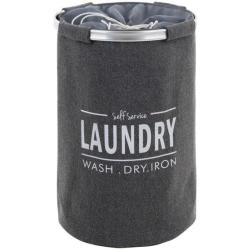 Laundry Basket Dark Grey