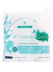 Essential Green Toilet Paper 1ply Single Unit