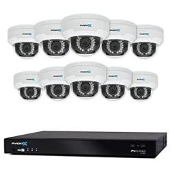 Avertx 16-CHANNEL 4MP HD Ip Nvr System With 6TB Hard Drive 10 4MP Hd+ Dome Cameras And 100' Night Vision