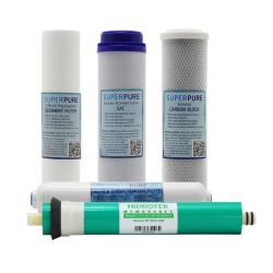 5 Stage Water Filter Replacement Cartridge Set Incl Nf Membrane